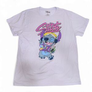 Disney Stitch T-Shirt | Women’s XL | Lavender Purple | Cotton/Polyester Blend